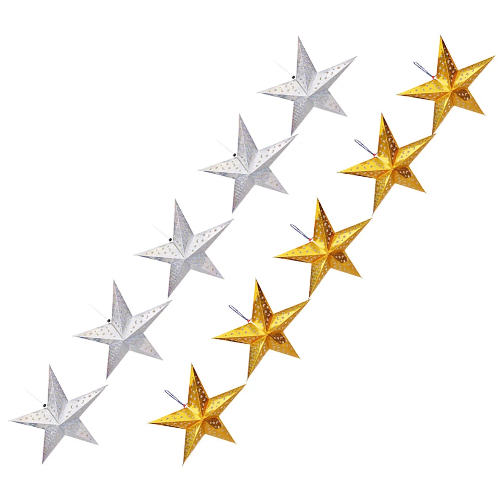 Star Paper Lamp Shade Lantern Lampshade Christmas Hanging Ceiling Light 3Dpentagram Out Hollow Folding Garland Moravian Lanterns
Star Paper Lamp Shade Lantern Lampshade Christmas Hanging Ceiling Light 3Dpentagram Out Hollow Folding Garland Moravian Lanterns