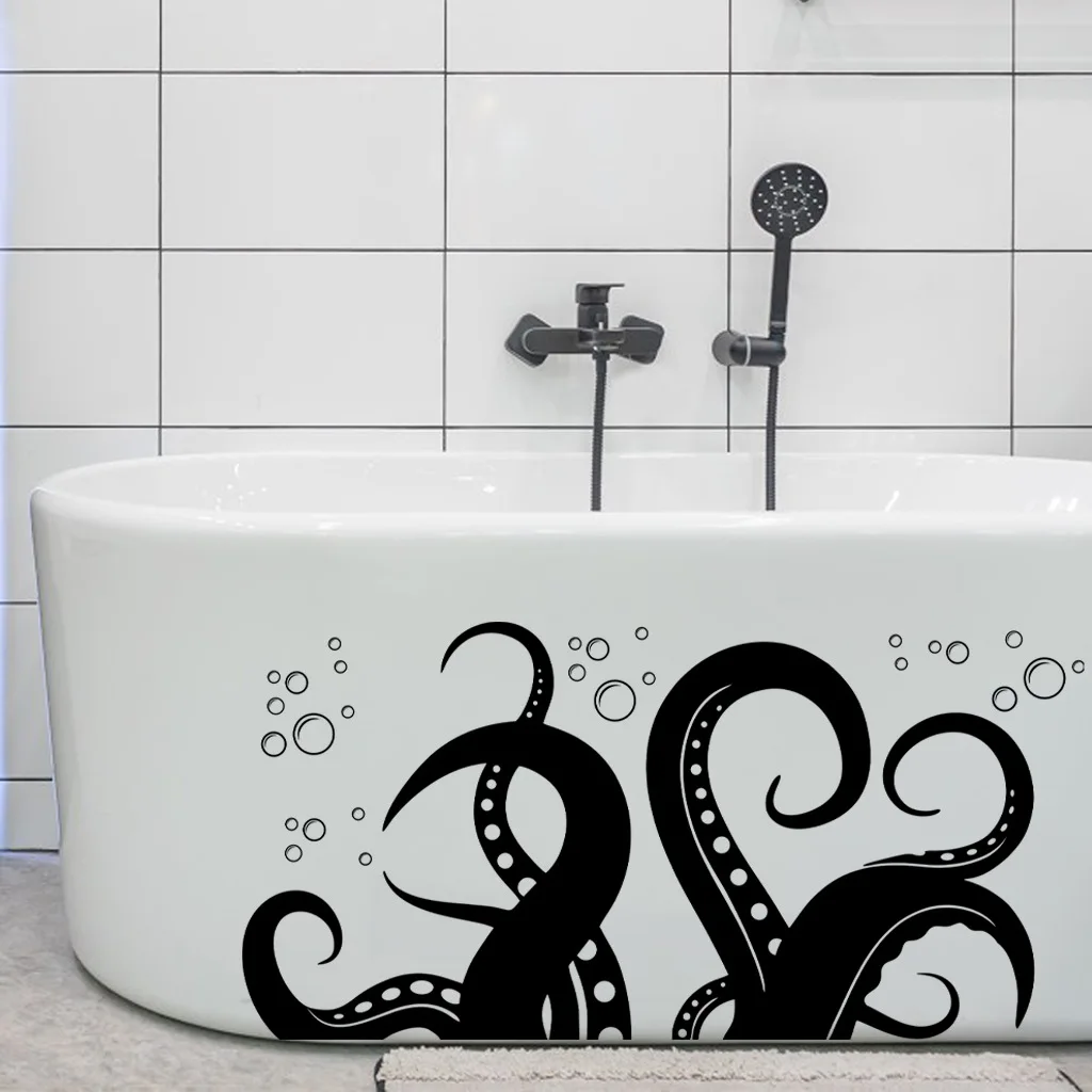 Black Octopus Wall Sticker Living Room Bedroom Bathroom Decoration Waterproof Mural Bathtub Wall Decor Art Pegatinas De Pared
Black Octopus Wall Sticker Living Room Bedroom Bathroom Decoration Waterproof Mural Bathtub Wall Decor Art Pegatinas De Pared