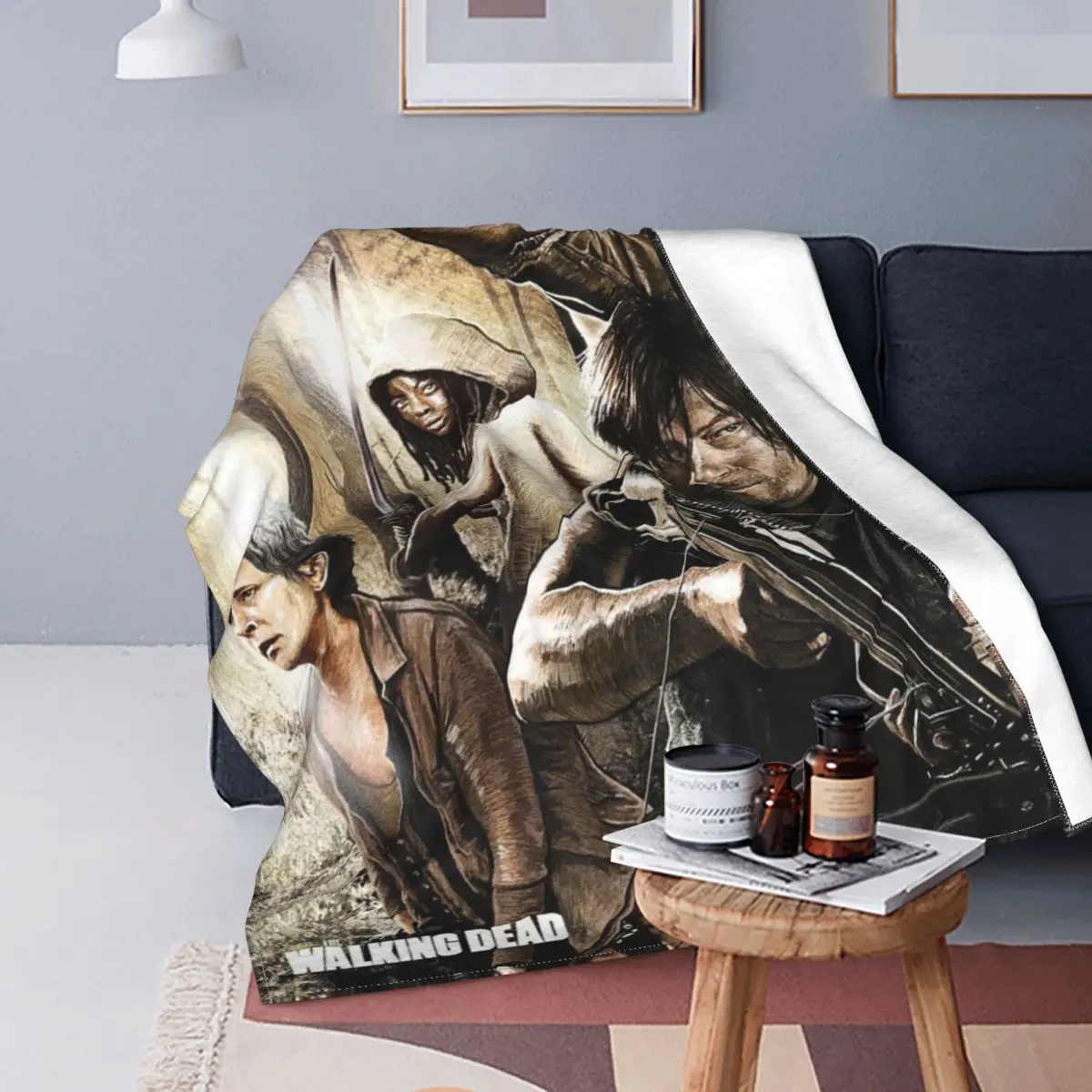 The Walking Dead Horror Movie Blankets Fleece Rick Grimes Daryl Dixon Soft Throw Blankets for Outdoor Travel Bedspread
The Walking Dead Horror Movie Blankets Fleece Rick Grimes Daryl Dixon Soft Throw Blankets for Outdoor Travel Bedspread