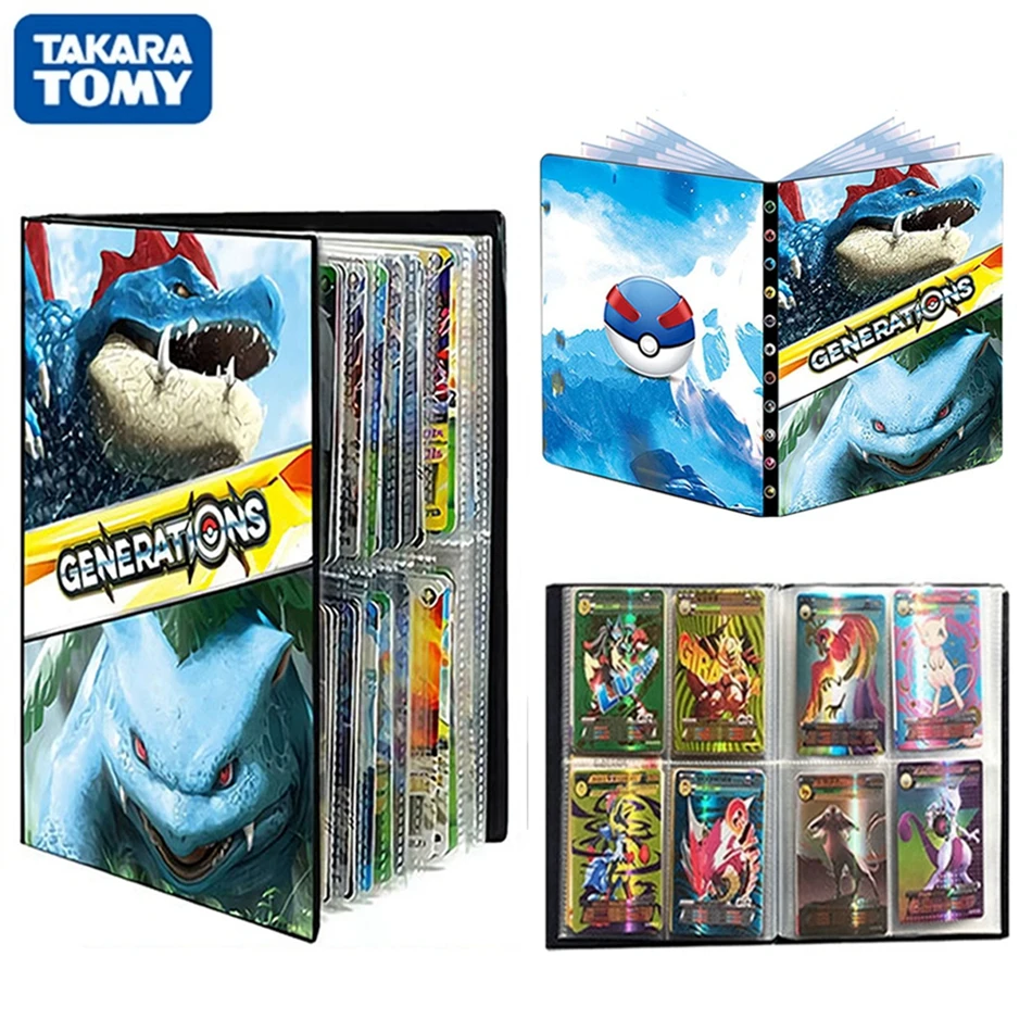 TAKARA TOMY 240 шт. Покемон карты Альбом Книга аниме Игра карточка VMAX GX EX папка крутой мультфильм Покемон Коллекция держатель игрушки подарки
TAKARA TOMY 240 шт. Покемон карты Альбом Книга аниме Игра карточка VMAX GX EX папка крутой мультфильм Покемон Коллекция держатель игрушки подарки