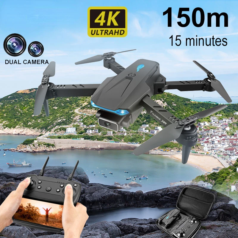 New Mini Drone 4k Profesional HD Dual Camera WiFi Fpv Drones Height Preservation Rc Helicopters Quadcopter Toys
New Mini Drone 4k Profesional HD Dual Camera WiFi Fpv Drones Height Preservation Rc Helicopters Quadcopter Toys