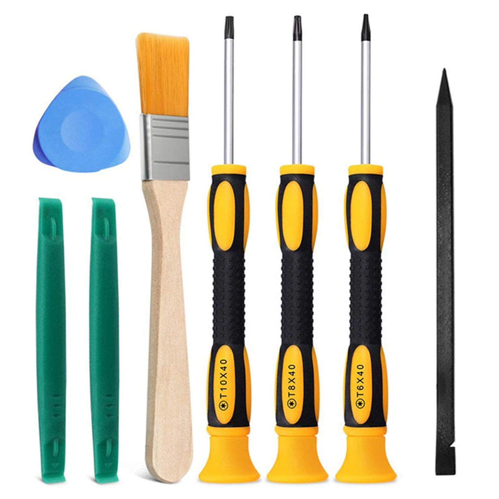 8Pcs/Set Screwdriver Torx T8 T6 T10 H35 Opening Tools Screw Driver Repair Tool Kit For Xbox One Xbox 360 PS3 PS4
8Pcs/Set Screwdriver Torx T8 T6 T10 H35 Opening Tools Screw Driver Repair Tool Kit For Xbox One Xbox 360 PS3 PS4