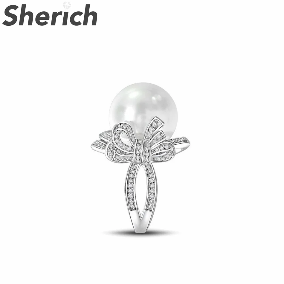 Sherich 2022 New Pearl High Carbon Diamond 100% 925 Sterling Silver Personality Elegant Bow Ring Women's Exquisite Brand Jewelry
Sherich 2022 New Pearl High Carbon Diamond 100% 925 Sterling Silver Personality Elegant Bow Ring Women's Exquisite Brand Jewelry