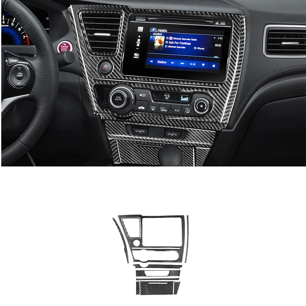 Для Honda Civic 9 Coupe Sedan 2013 2014 2015 декоративная панель приборной панели накладка наклейка для интерьера автомобиля аксессуары из углеродного волокна
Для Honda Civic 9 Coupe Sedan 2013 2014 2015 декоративная панель приборной панели накладка наклейка для интерьера автомобиля аксессуары из углеродного волокна