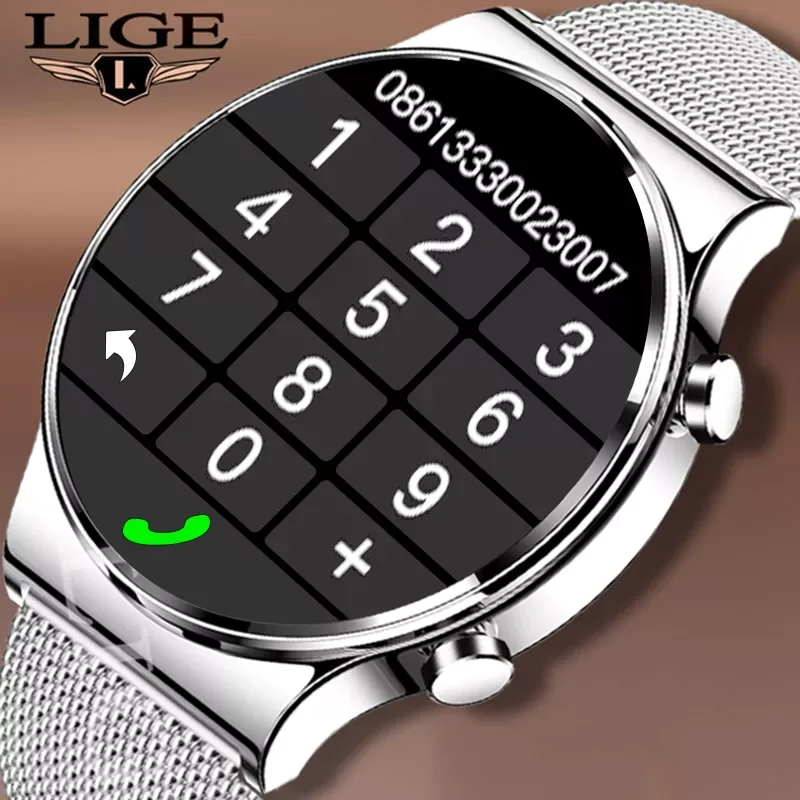 LIGE New Smart Watch Men Full Touch Music Control Sports Fitness Tracker Smartwatch Blood Pressure Heart Rate For Android ios+Bo
LIGE New Smart Watch Men Full Touch Music Control Sports Fitness Tracker Smartwatch Blood Pressure Heart Rate For Android ios+Bo