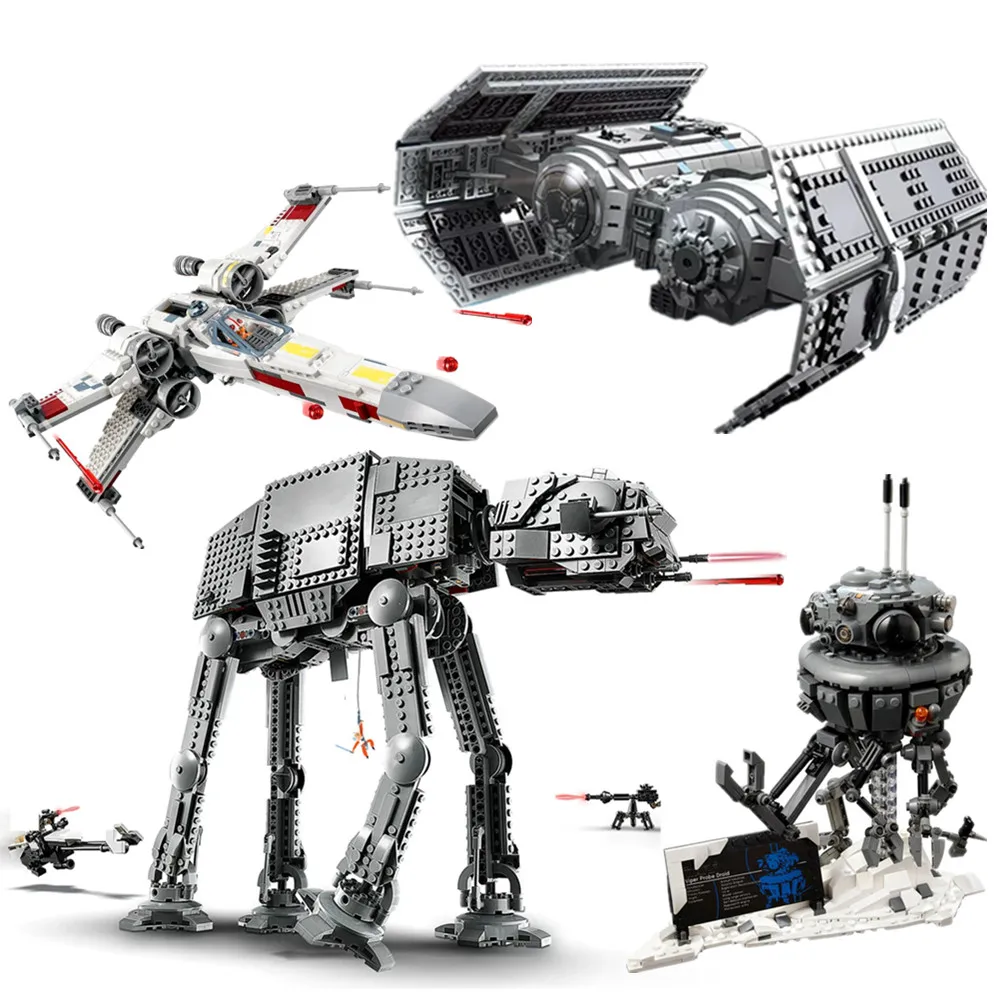 1267PCS Disney Stars Robot Space Wars AT-AT Walker Luke Fighter Skywalker Model Building Blocks Bricks Toy Kid Gift 75288
1267PCS Disney Stars Robot Space Wars AT-AT Walker Luke Fighter Skywalker Model Building Blocks Bricks Toy Kid Gift 75288