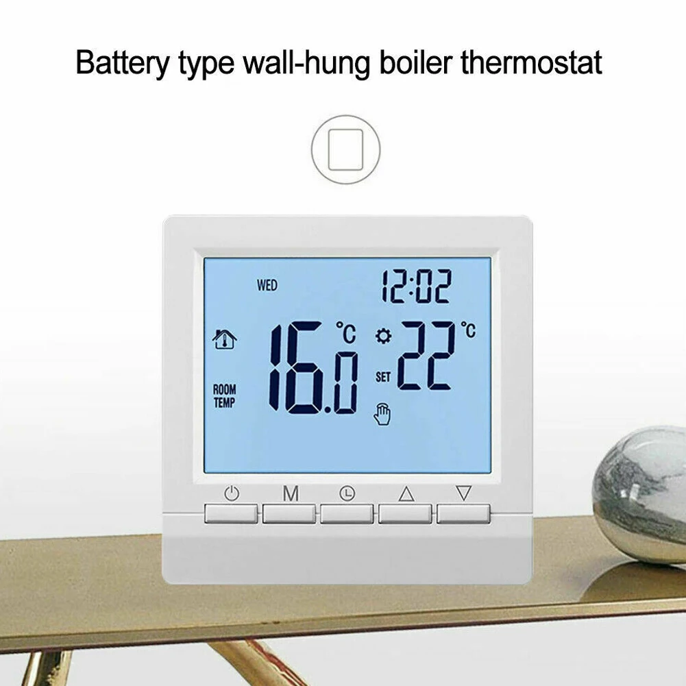 Smart Digital LCD Thermostat Room Indoor Thermostat For Gas Boiler Electric Underfloor Heating Wall Mount Temperature Controller
Smart Digital LCD Thermostat Room Indoor Thermostat For Gas Boiler Electric Underfloor Heating Wall Mount Temperature Controller