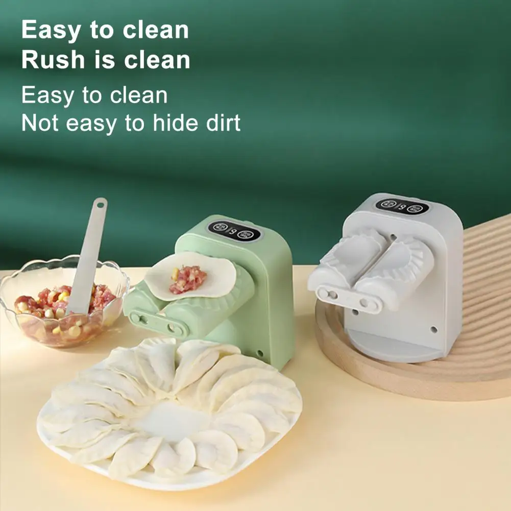 2 Modes One Second Forming Dumpling Machine with Spoon Brush Electric Automatic Dumpling Wrapper Machine Kitchen Tools 
2 Modes One Second Forming Dumpling Machine with Spoon Brush Electric Automatic Dumpling Wrapper Machine Kitchen Tools