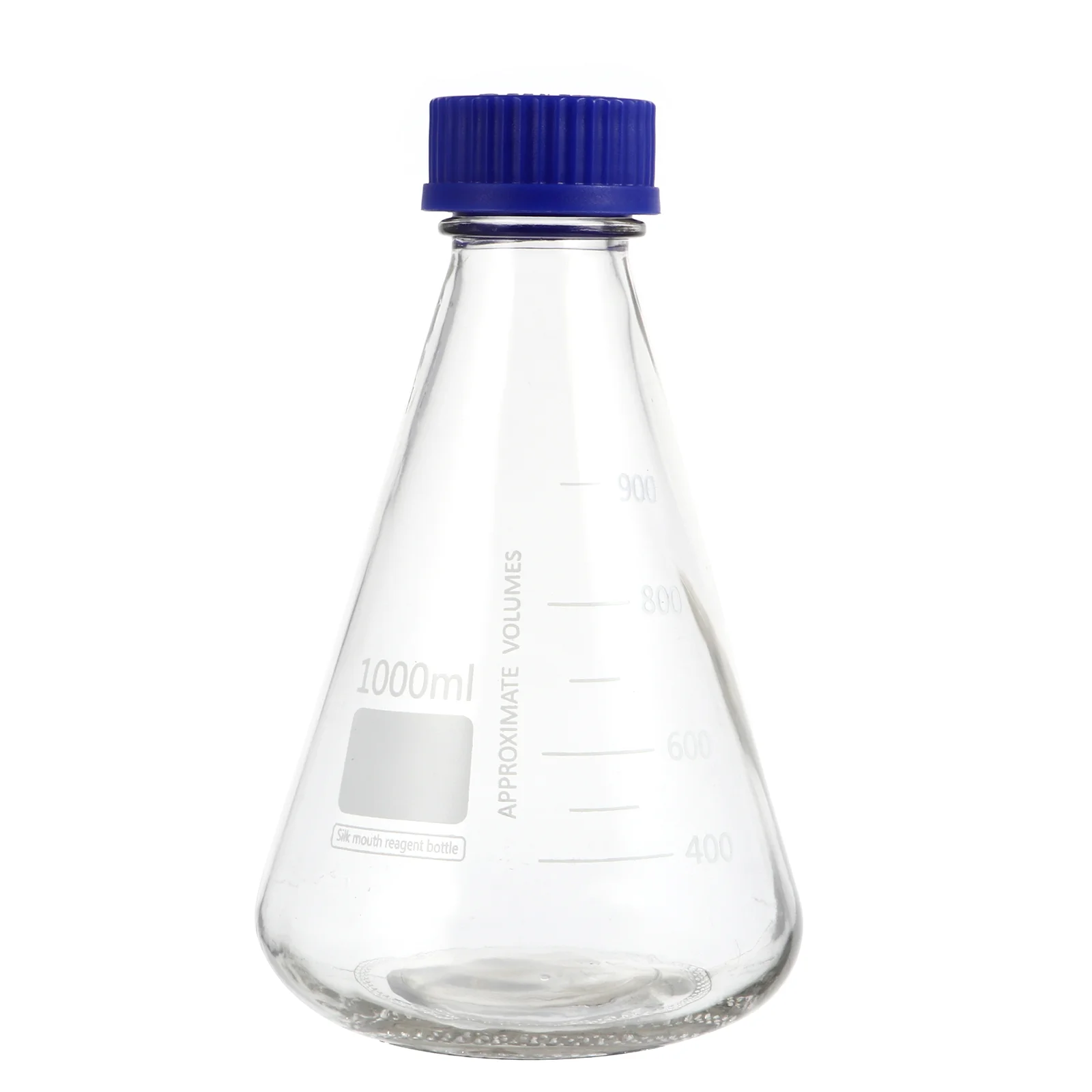 Screw- Glass Conical Reagent Bottle Blue Cap Triangular Flask Experimental Bottle with Graduated Laboratory Tool Consumables
Screw- Glass Conical Reagent Bottle Blue Cap Triangular Flask Experimental Bottle with Graduated Laboratory Tool Consumables