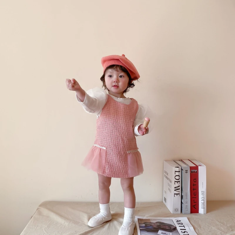 Girls Dress Pink Skirt Casual Party Small Fragrance Vest A Line Skirt 1 Year Old Baby Birthday Gift Spring Dress
Girls Dress Pink Skirt Casual Party Small Fragrance Vest A Line Skirt 1 Year Old Baby Birthday Gift Spring Dress