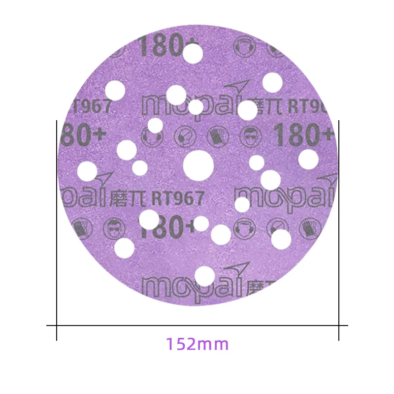 Abrasive Purple 6 ";21 Holes Purple Sand Round Flocking Car Sandpaper Polishing Polishing Spray Paint Suitable For 3M Cyclone
Abrasive Purple 6 ";21 Holes Purple Sand Round Flocking Car Sandpaper Polishing Polishing Spray Paint Suitable For 3M Cyclone