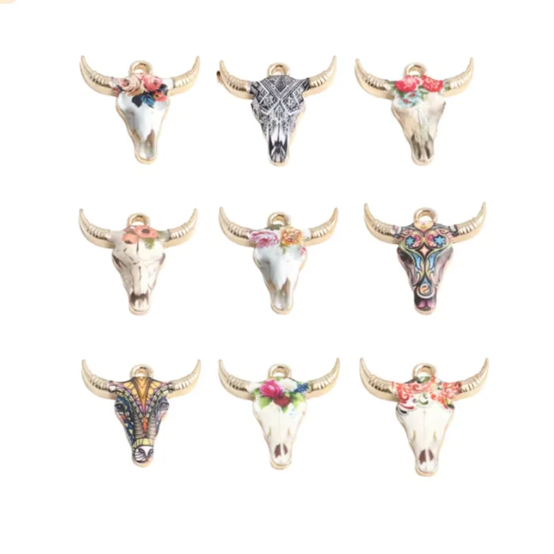 10pcs 22mm LONGHORN BULL COW HEAD CHARM Charms Pendant Pendants Western Style Beads Gold Tone Animal Beads Jewelry Making Access
10pcs 22mm LONGHORN BULL COW HEAD CHARM Charms Pendant Pendants Western Style Beads Gold Tone Animal Beads Jewelry Making Access