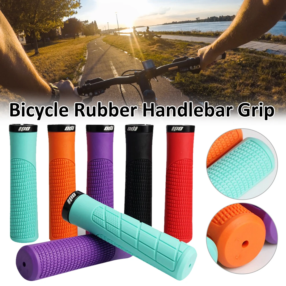 Bicycle Rubber Handlebar Grips Anti-Slip Grips Ergonomic MTB Road Bike Handle Cover with Aluminum Lock Ring Bicycle Accessories
Bicycle Rubber Handlebar Grips Anti-Slip Grips Ergonomic MTB Road Bike Handle Cover with Aluminum Lock Ring Bicycle Accessories