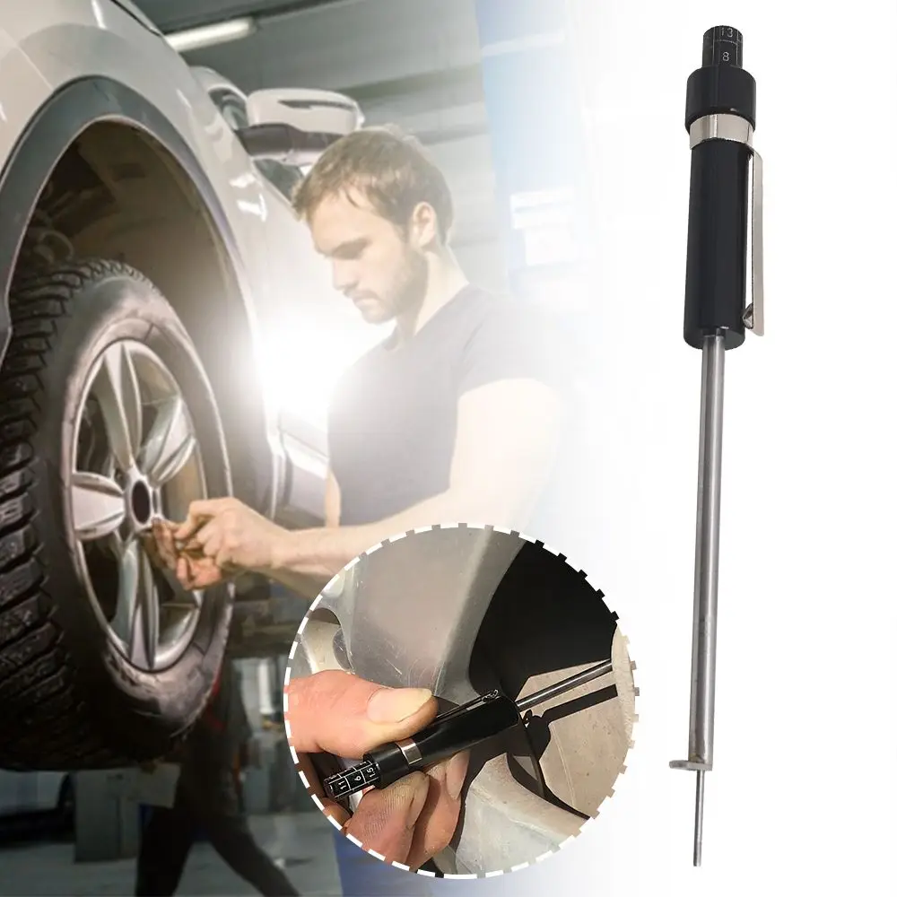 Thickness Measuring Tool Auto Brake Pad Tester for Checking Thickness of Brake Pads for Checking Depth of Tire Thread
Thickness Measuring Tool Auto Brake Pad Tester for Checking Thickness of Brake Pads for Checking Depth of Tire Thread
