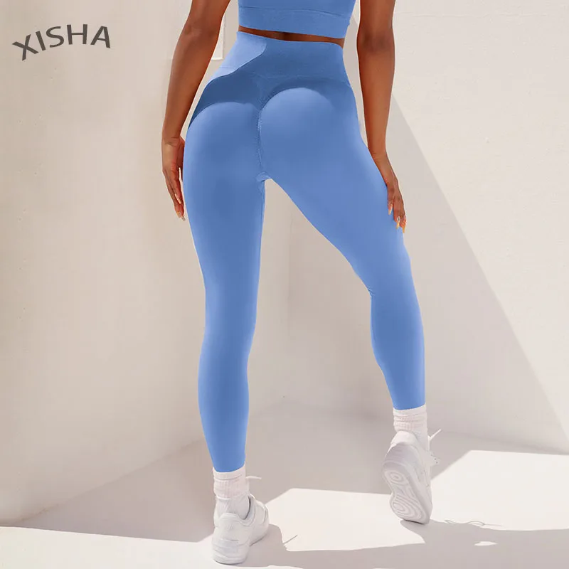 Solid Color Seamless Yoga Pants Sport Leggings High Waist Elastic Leggins Sports Women Fitness Gym Running Tight Sweatpants New
Solid Color Seamless Yoga Pants Sport Leggings High Waist Elastic Leggins Sports Women Fitness Gym Running Tight Sweatpants New