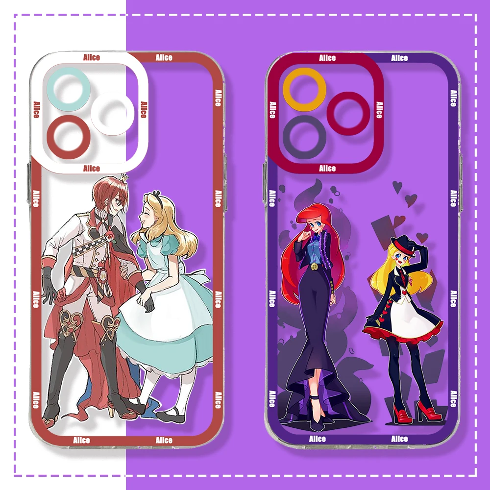 Disney Princess Alice Phone Case For Xiaomi Redmi Note 12C 11 10 Pro Plus 10C 9A 9C 9T K30 K40 K50 K60 4G 5G Transparent Capa
Disney Princess Alice Phone Case For Xiaomi Redmi Note 12C 11 10 Pro Plus 10C 9A 9C 9T K30 K40 K50 K60 4G 5G Transparent Capa