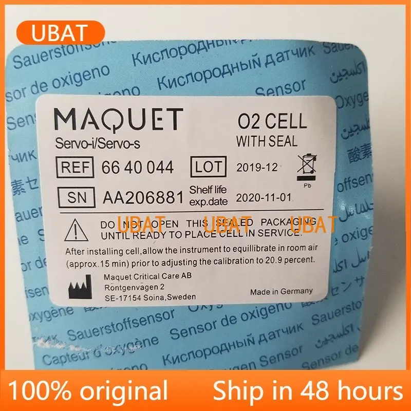 Good quality Compatible MAQUET Servo-I, Servo-S 66 40 044 ,MAQUET Oxygen cell 6640044 SERVO I /SERVO S 6640044 O2 sensor
Good quality Compatible MAQUET Servo-I, Servo-S 66 40 044 ,MAQUET Oxygen cell 6640044 SERVO I /SERVO S 6640044 O2 sensor