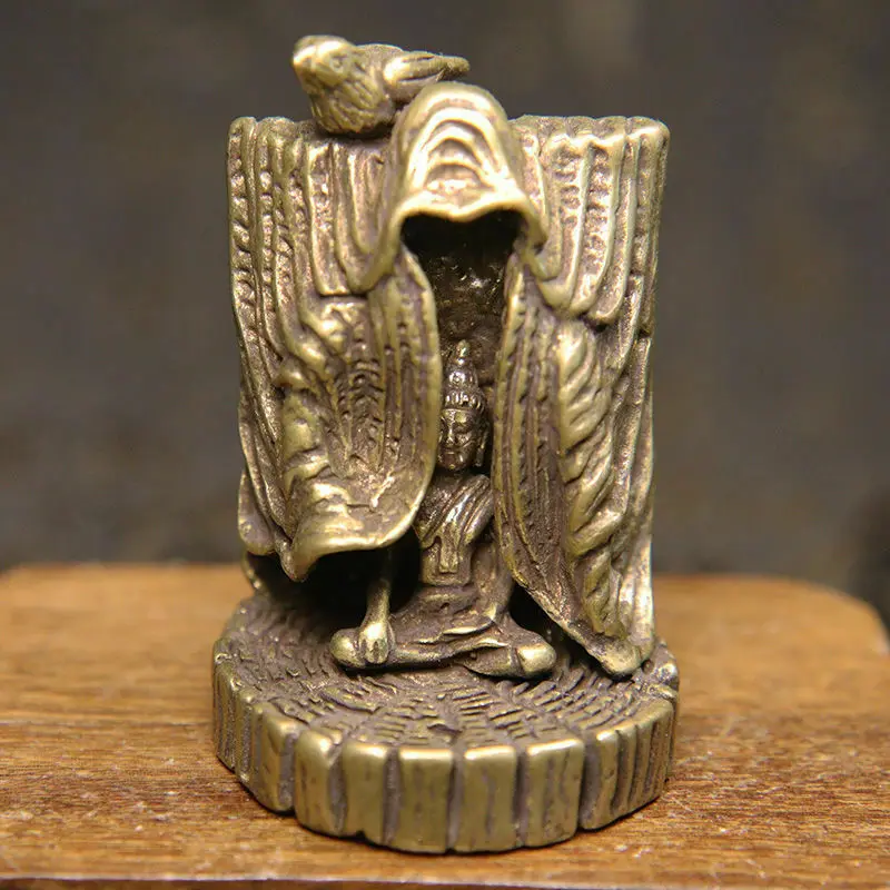 Pure Brass Buddha Statue Converted Buddha Pocket Pocket Antique Buddha Incense Burner Incense Stick
Pure Brass Buddha Statue Converted Buddha Pocket Pocket Antique Buddha Incense Burner Incense Stick
