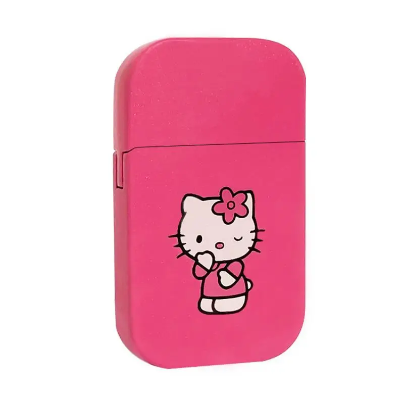 Kawaii Sanrio Cartoon Hellokittys Pink Lighter Windproof Inflatable Lighter Cute Anime Windproof Creative Lighter Birthday Gift
Kawaii Sanrio Cartoon Hellokittys Pink Lighter Windproof Inflatable Lighter Cute Anime Windproof Creative Lighter Birthday Gift