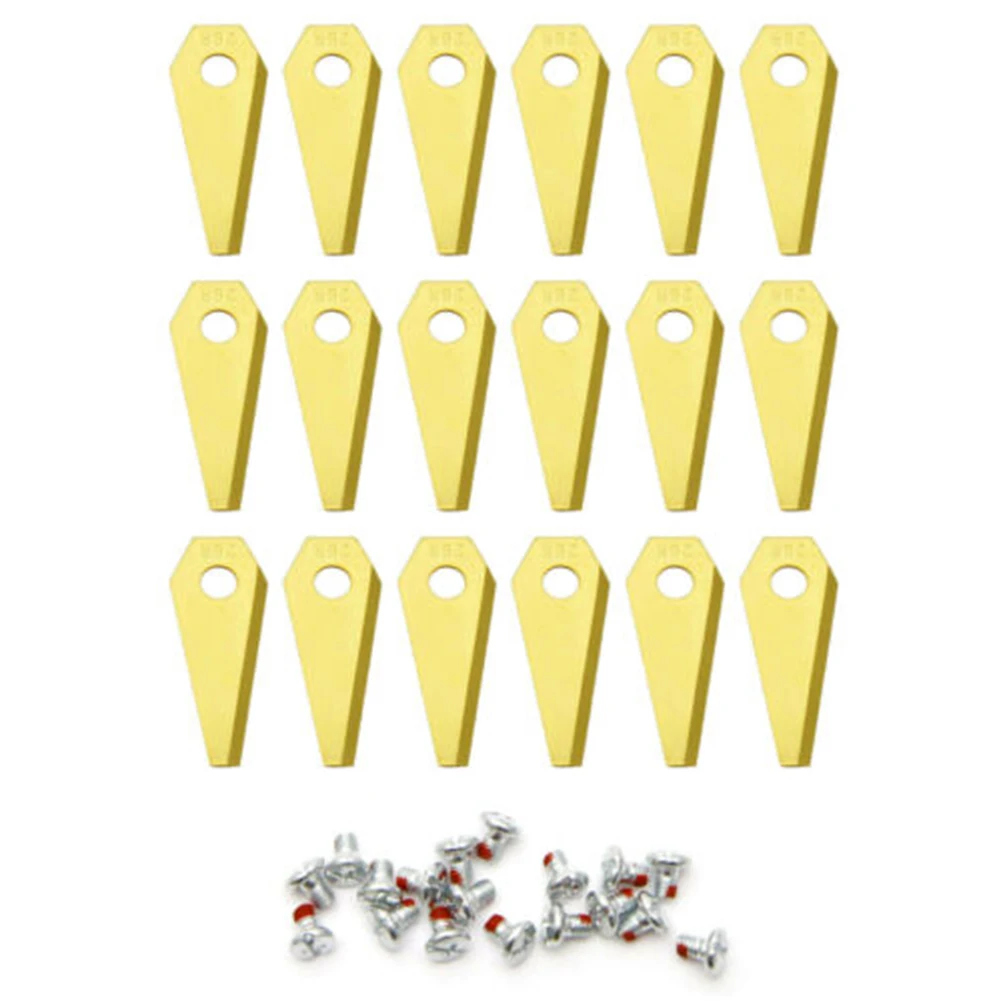9/18/30pcs Metal Sheets Replacement Blades For Robotic Lawnmower Indego 350 400 800 Lawn Mower Blades Garden Power Tool Parts
9/18/30pcs Metal Sheets Replacement Blades For Robotic Lawnmower Indego 350 400 800 Lawn Mower Blades Garden Power Tool Parts