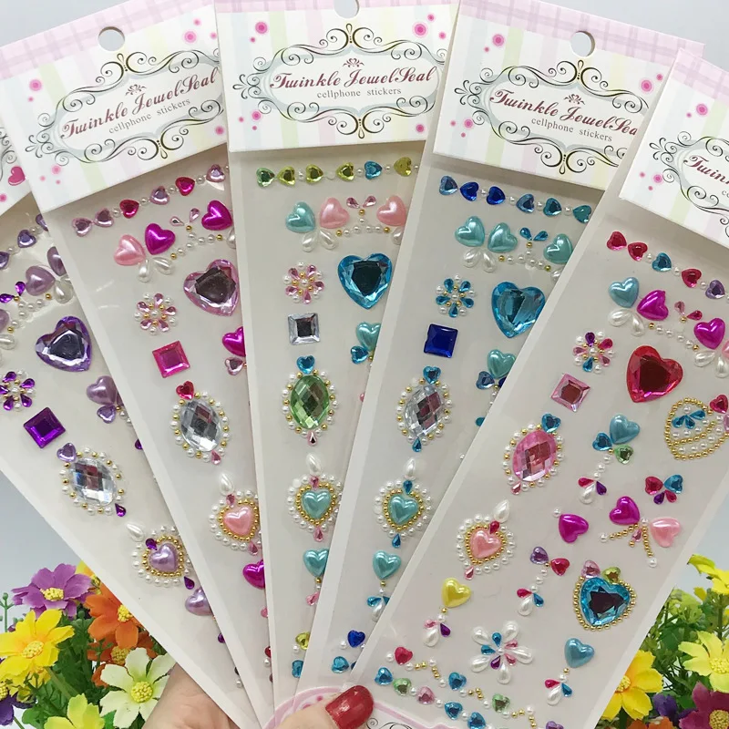 3D Gem Stickers Diamond Sticker Acrylic Crystal Sticker Baby Toys DIY Three-dimensional Decoration Rhinestone For Kids Girls
3D Gem Stickers Diamond Sticker Acrylic Crystal Sticker Baby Toys DIY Three-dimensional Decoration Rhinestone For Kids Girls