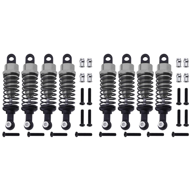 8Pcs Aluminum Shock Absorber Assembled Damper A949-55 For Wltoys 1/18 A959 A979 K929 A959-B A969-B A979B (Gray)
8Pcs Aluminum Shock Absorber Assembled Damper A949-55 For Wltoys 1/18 A959 A979 K929 A959-B A969-B A979B (Gray)