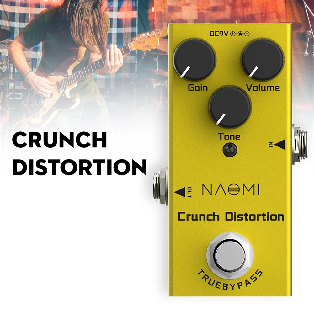 Electric Guitar Effects Pedal Crunch Distortion Mini Single DC 9V NEP-03 Classic Rock Distortion Guitar Effect Pedal Accessories
Electric Guitar Effects Pedal Crunch Distortion Mini Single DC 9V NEP-03 Classic Rock Distortion Guitar Effect Pedal Accessories