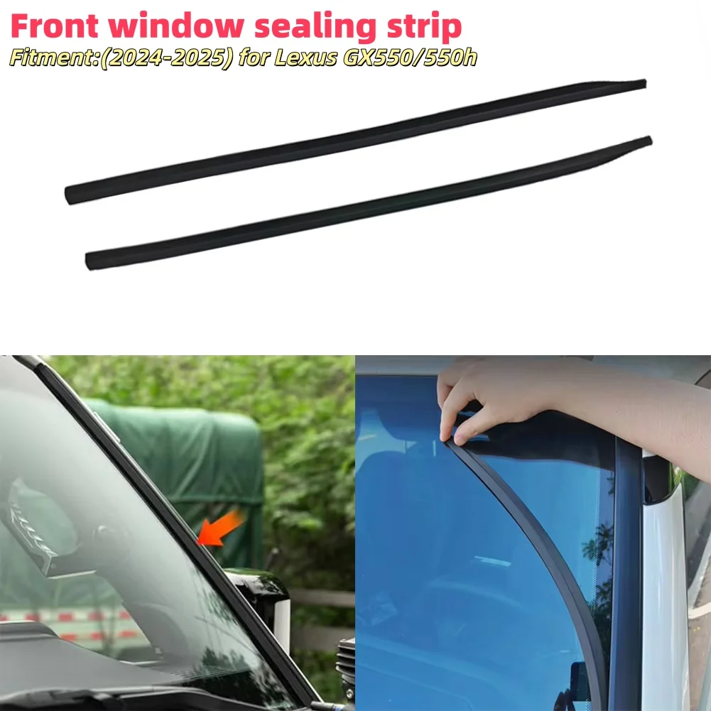 Уплотнительная лента для переднего стекла автомобиля для Lexus GX550 GX550H 2024 2025, внешние полоски зазора, аксессуары для интерьера
Уплотнительная лента для переднего стекла автомобиля для Lexus GX550 GX550H 2024 2025, внешние полоски зазора, аксессуары для интерьера