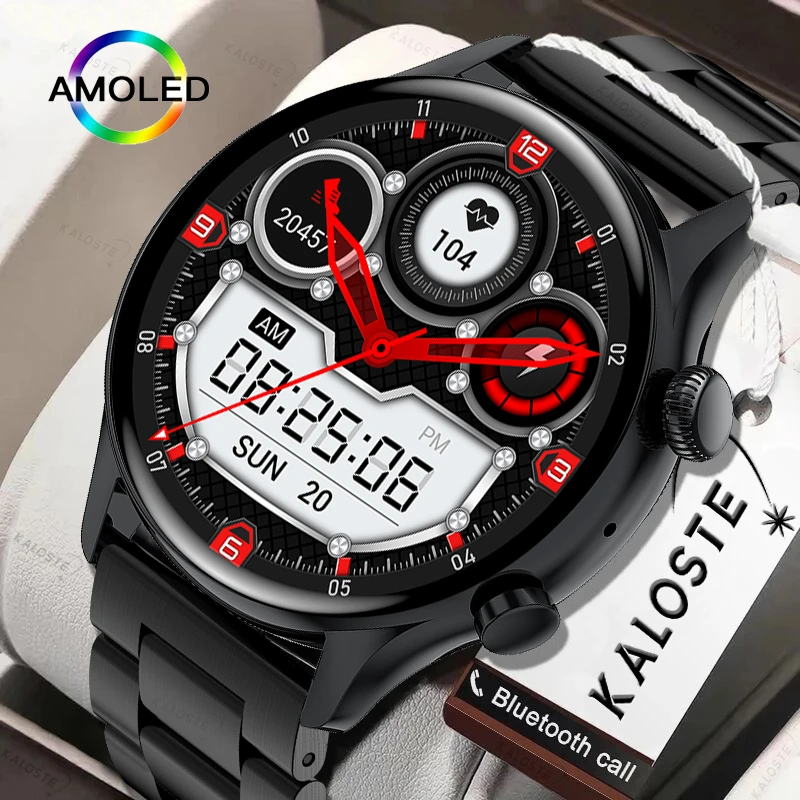 New Smart Watch Always Display The Time Bluetooth Call Sports Fitness Tracker NFC Smartwatch For Men Android IOS 390*390 Screen
New Smart Watch Always Display The Time Bluetooth Call Sports Fitness Tracker NFC Smartwatch For Men Android IOS 390*390 Screen
