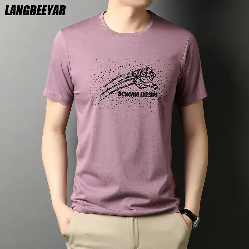Top Grade Mercerized Cotton New Summer Brand Designer Logo Tops Men t Shirt Elastane Short Sleeve Casual Fashion Clothes Men
Top Grade Mercerized Cotton New Summer Brand Designer Logo Tops Men t Shirt Elastane Short Sleeve Casual Fashion Clothes Men