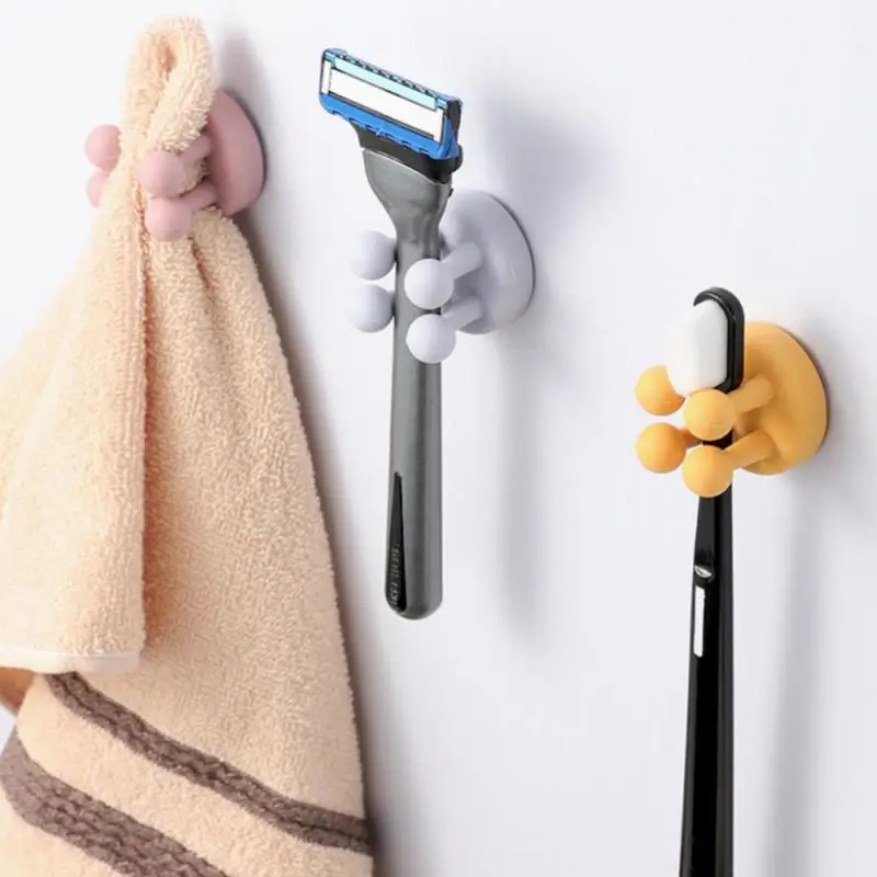 Silicone Universal Hook Multipurpose Self-adhesive Toothbrush Holder Key Towel Hook Kitchen Bathroom Storage Home Accessories
Silicone Universal Hook Multipurpose Self-adhesive Toothbrush Holder Key Towel Hook Kitchen Bathroom Storage Home Accessories