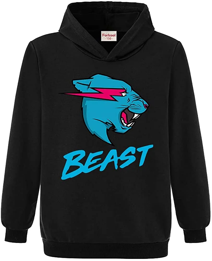 Новый Детский Повседневный модный свитер Mr-Beastes с молнией и котом, Детские хлопковые толстовки для мальчиков
Новый Детский Повседневный модный свитер Mr-Beastes с молнией и котом, Детские хлопковые толстовки для мальчиков