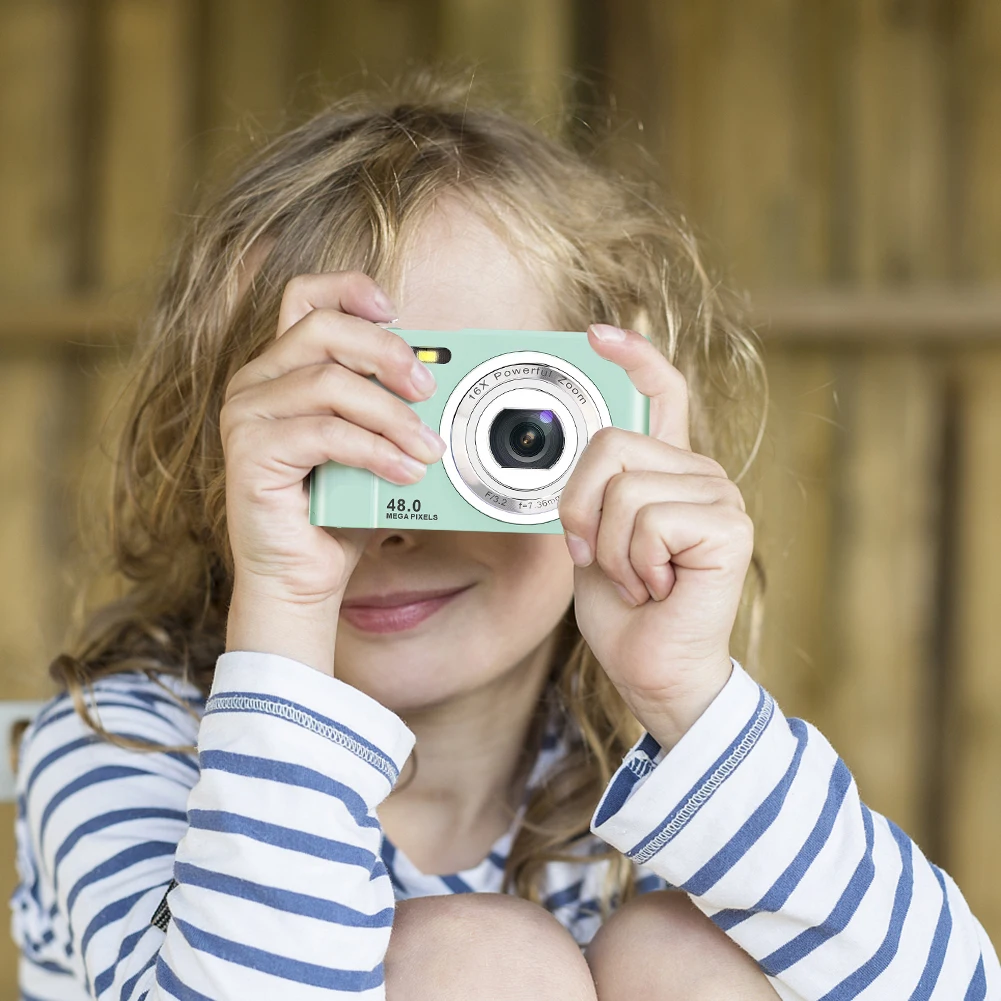 48MP 1080P Digital Camera 2.4inch IPS HD Cartoon Photo Camera Lightweight with 16x Digital Zoom Birthday Gift for Boys Girls
48MP 1080P Digital Camera 2.4inch IPS HD Cartoon Photo Camera Lightweight with 16x Digital Zoom Birthday Gift for Boys Girls