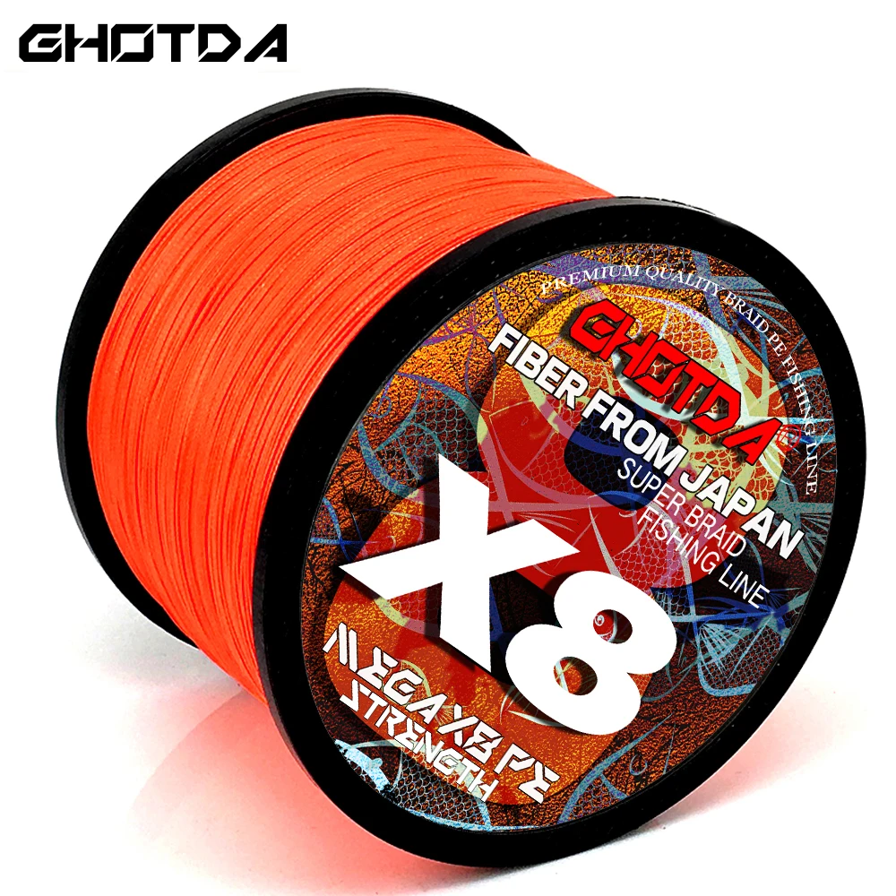 GHOTDA 8 Braided Fishing Line 100M Advanced Braid 8 Strands 0.14mm-0.55mm 18-78lb Multifilament PE Lure Line Braided Line
GHOTDA 8 Braided Fishing Line 100M Advanced Braid 8 Strands 0.14mm-0.55mm 18-78lb Multifilament PE Lure Line Braided Line