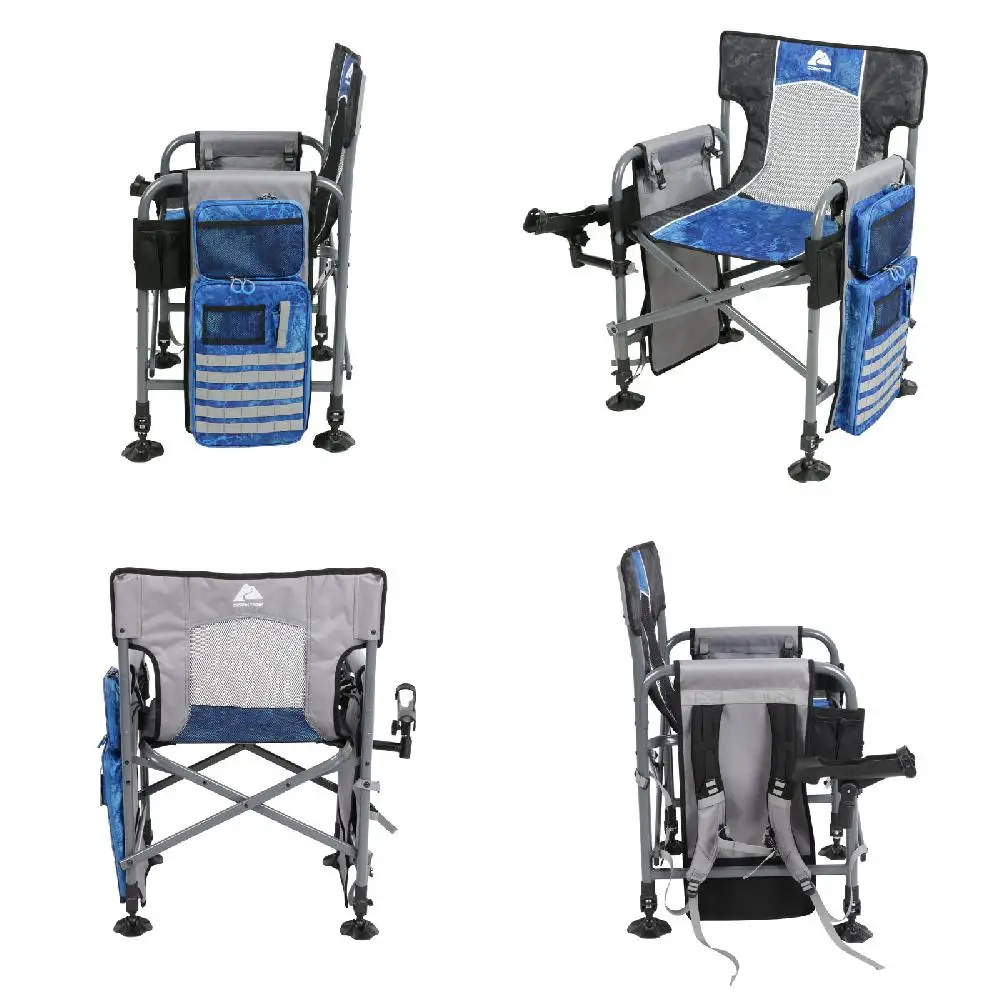 Uniquely Comfy Blue Director Fishing Chair for Adults - Enjoy Maximum Comfort and Outstanding Style on Your Next Fishing Adventu
Uniquely Comfy Blue Director Fishing Chair for Adults - Enjoy Maximum Comfort and Outstanding Style on Your Next Fishing Adventu