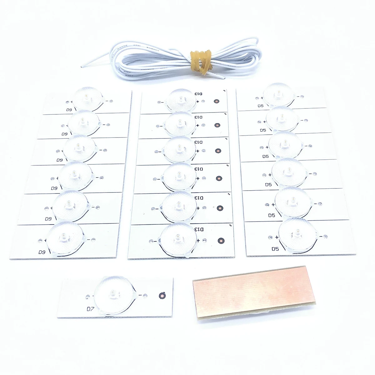 20pcs 3V SMD LED Light Beads with Optical Lens Filter for 32-65 inch LED TV Repair 3V
20pcs 3V SMD LED Light Beads with Optical Lens Filter for 32-65 inch LED TV Repair 3V