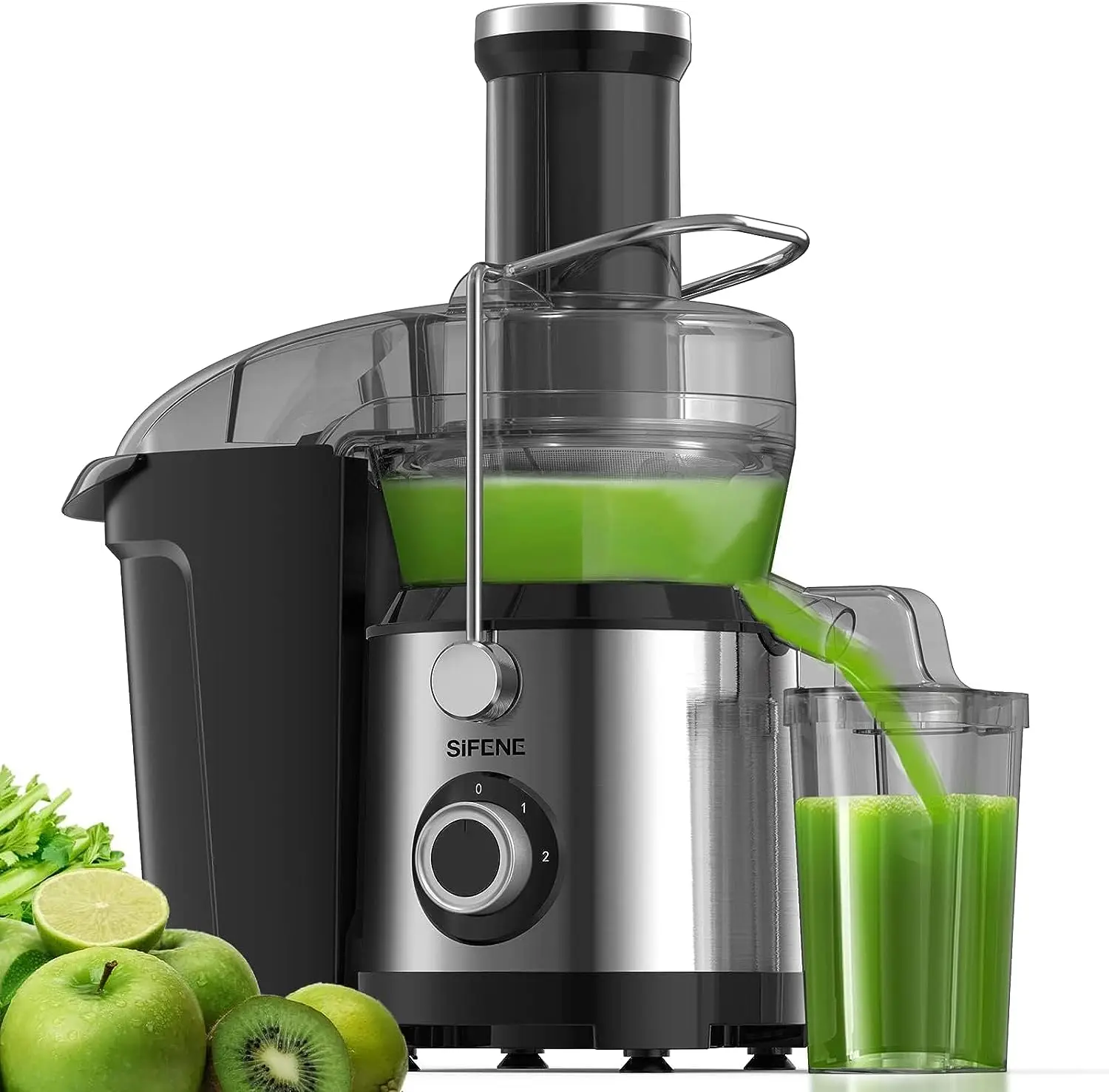 Machine, 1300W(Peak) Moto Larger 3.2" Mouth Centrifugal Juicer Extractor Maker, Juice Squeezer for Whole Fruits and Vegetab
Machine, 1300W(Peak) Moto Larger 3.2" Mouth Centrifugal Juicer Extractor Maker, Juice Squeezer for Whole Fruits and Vegetab