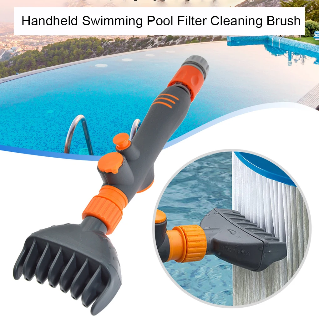 Pool Filter Brush with Jet Nozzle High-Pressure Adjustable Debris Removal Tool Cleaning Reusable Anti-Leak Accessories
Pool Filter Brush with Jet Nozzle High-Pressure Adjustable Debris Removal Tool Cleaning Reusable Anti-Leak Accessories