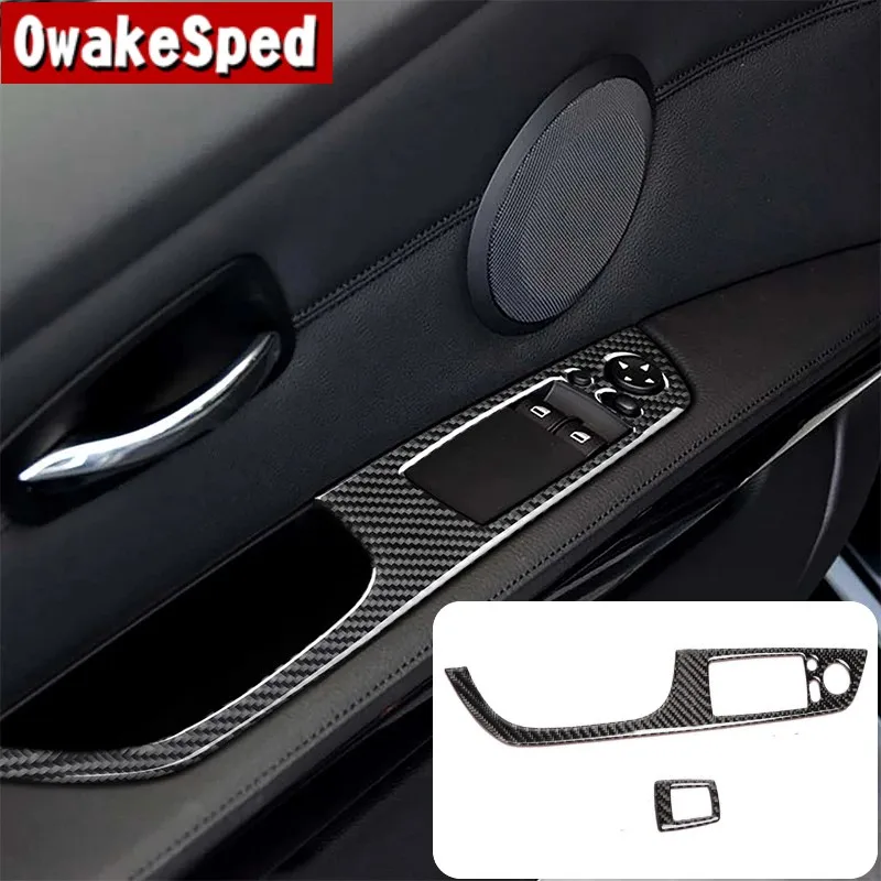 Car Accessories Door Armrest Panel Window Glass Lifter Switch Frame Trim Carbon Fiber For BMW 3 Series E92 E93 Coupe 2005-2012
Car Accessories Door Armrest Panel Window Glass Lifter Switch Frame Trim Carbon Fiber For BMW 3 Series E92 E93 Coupe 2005-2012