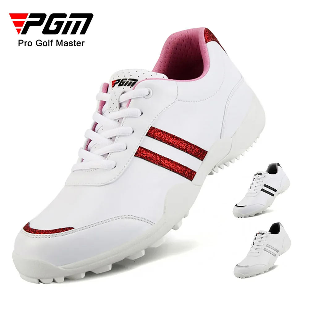 PGM Golf Shoes 2022 Woman Sneakers Sports Summer Running Accessories Female Fashion Glitter Parallel Bars Waterproof Breathable
PGM Golf Shoes 2022 Woman Sneakers Sports Summer Running Accessories Female Fashion Glitter Parallel Bars Waterproof Breathable