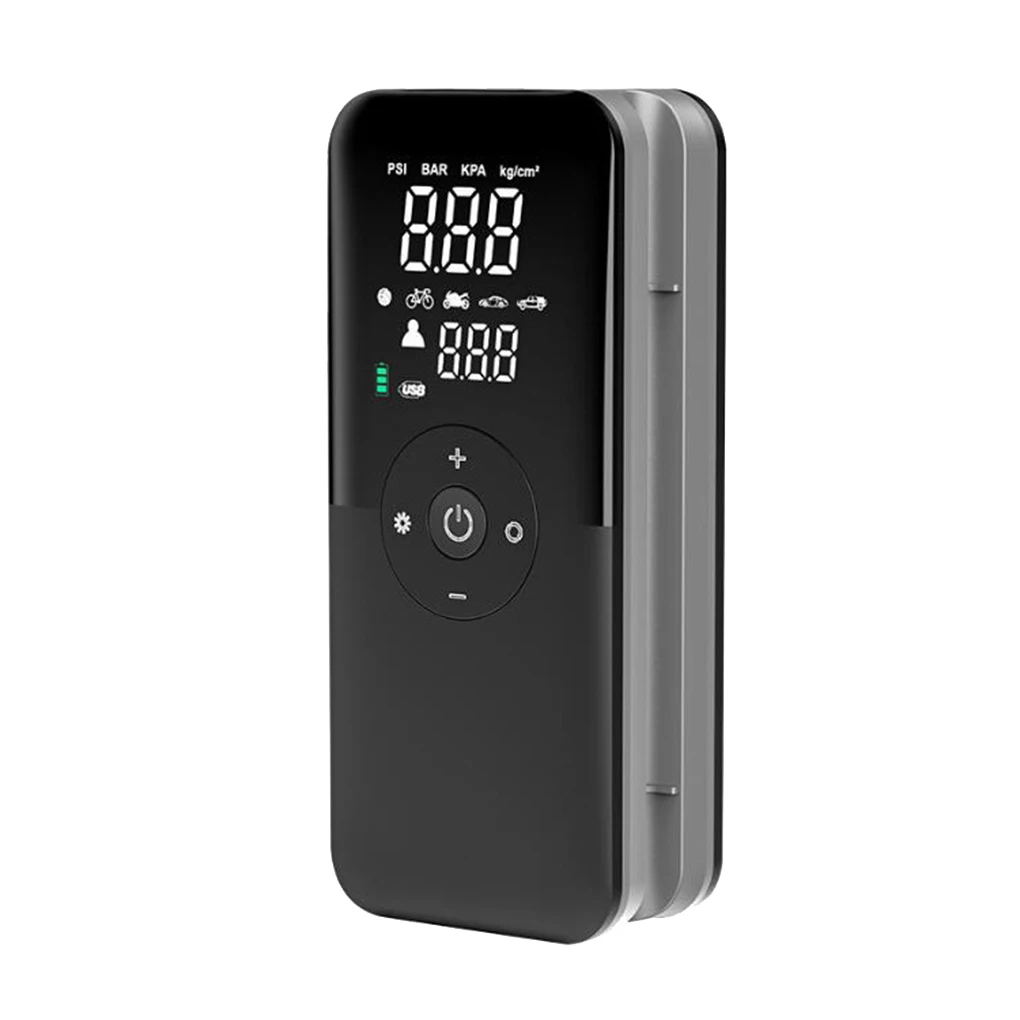 Car Air Compressor Rechargeable 3 Modes Adjustable Flashlight Vehicle Automobile Tyre Inflator Portable Basketball Pump 
Car Air Compressor Rechargeable 3 Modes Adjustable Flashlight Vehicle Automobile Tyre Inflator Portable Basketball Pump