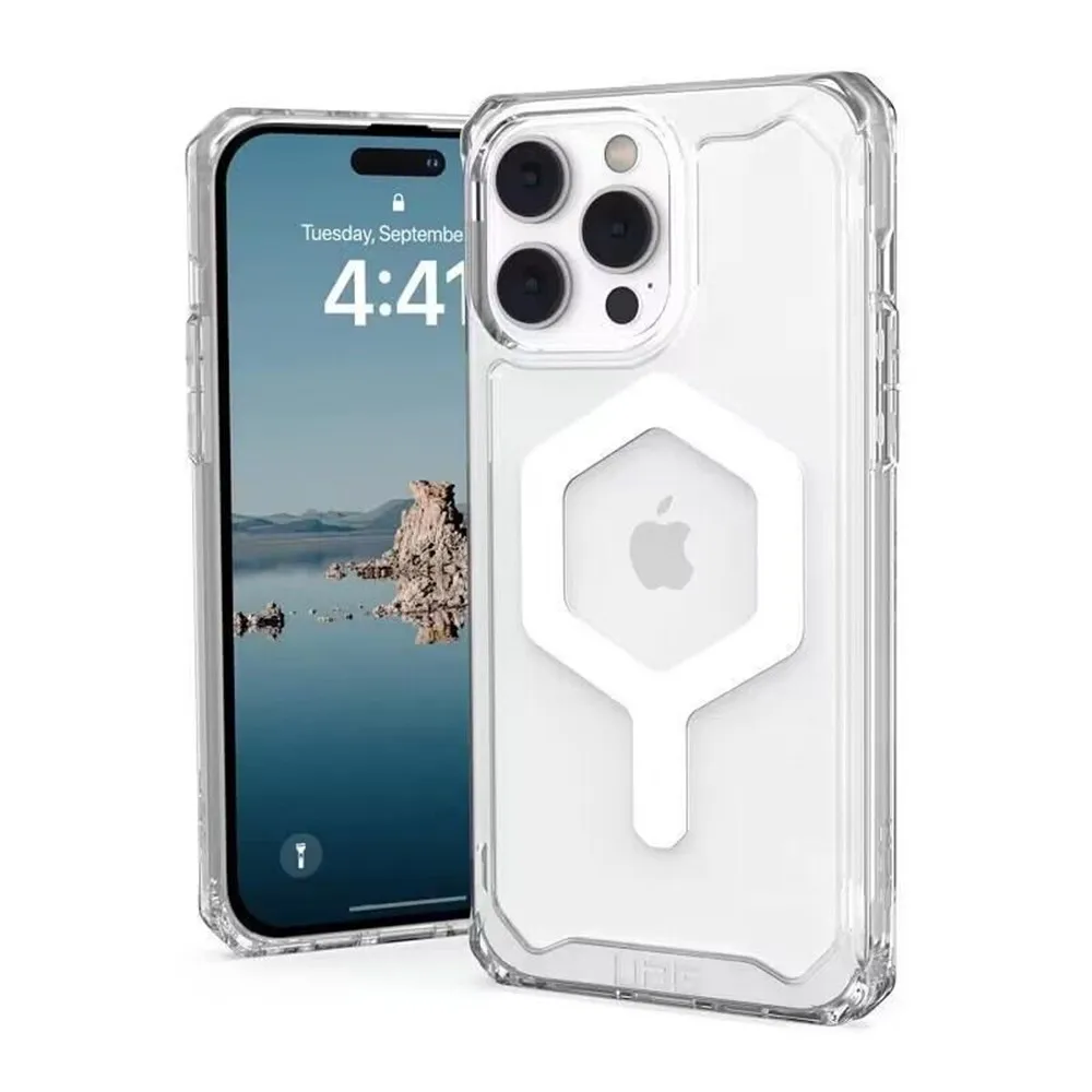 UAG Box Ice Crystal MagSafe Case Magnetic Wireless Charging Cover for iPhone 14 Pro 14 Max Case 14 Plus Case
UAG Box Ice Crystal MagSafe Case Magnetic Wireless Charging Cover for iPhone 14 Pro 14 Max Case 14 Plus Case