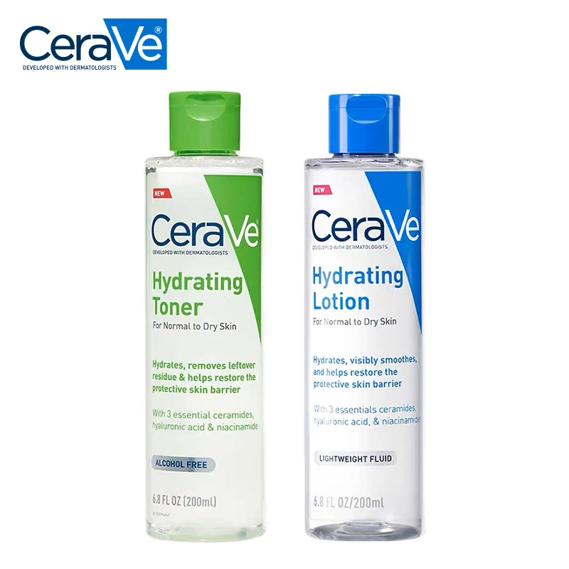 

Original CeraVe Face Hydrating Toner Repairing Essence Moisturizing Oil Control Shrink Pores For Sensitive Dry Skin 200ml