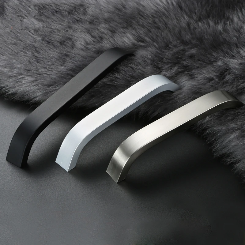 black/matte/silver Kitchen Cabinet handles for Furniture knobs and pulls Drawer Aluminum Alloy Handle
black/matte/silver Kitchen Cabinet handles for Furniture knobs and pulls Drawer Aluminum Alloy Handle