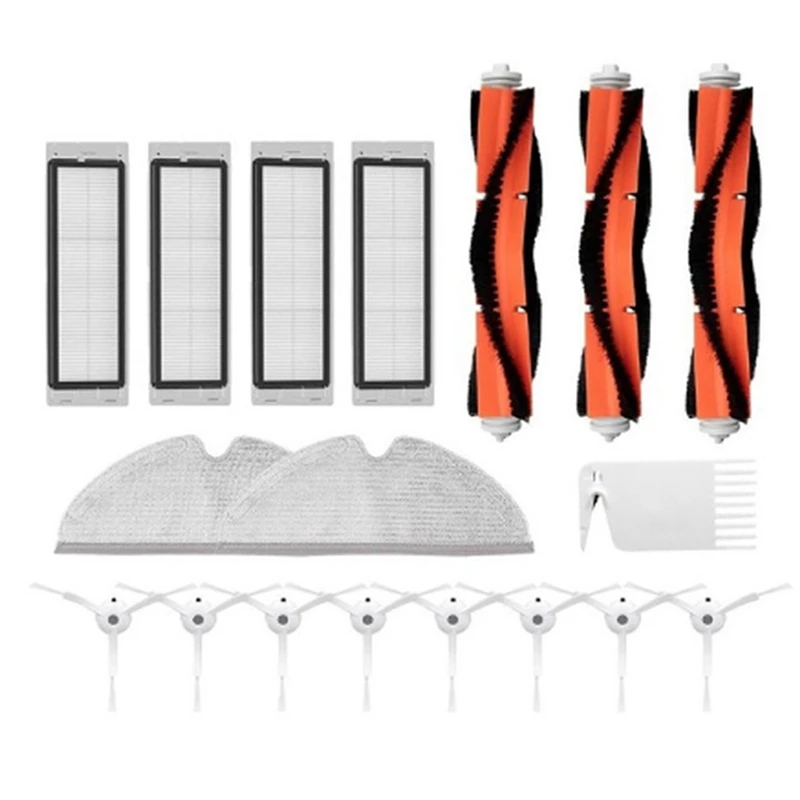 Сменная деталь для Xiaomi 1 / 1 S Roborock S50 S51 S55 S6 T60 T61 T65, основная моющаяся щетка, фильтр НЕРА, боковая щетка в комплекте
Сменная деталь для Xiaomi 1 / 1 S Roborock S50 S51 S55 S6 T60 T61 T65, основная моющаяся щетка, фильтр НЕРА, боковая щетка в комплекте