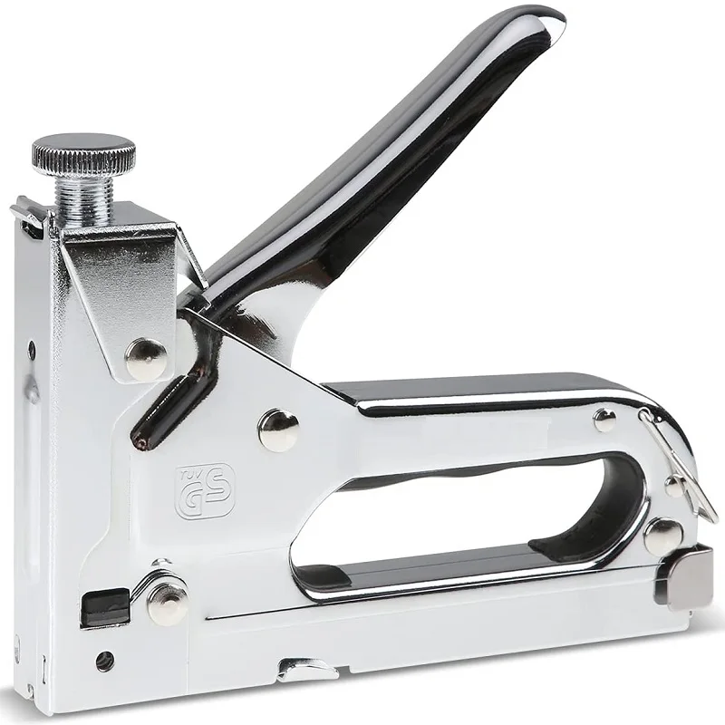 3 in 1 Manual Staple and Nail Gun, Wire Stapler, Brad and Pin Nailer for Wood, Upholstery, Construction, Insulation,Crafts Cable
3 in 1 Manual Staple and Nail Gun, Wire Stapler, Brad and Pin Nailer for Wood, Upholstery, Construction, Insulation,Crafts Cable