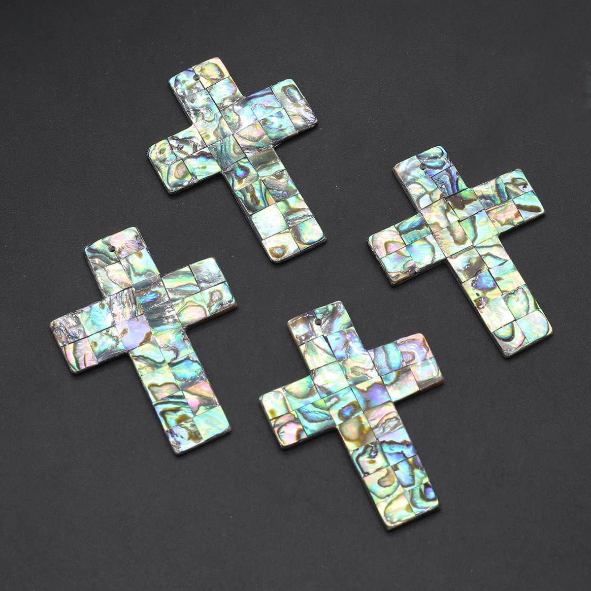 Cross Shaped Natural Abalone Shell Pendant Abalone Shell Bead Mother Pearl Shell Pendants for Jewelry Making Women's Necklaces
Cross Shaped Natural Abalone Shell Pendant Abalone Shell Bead Mother Pearl Shell Pendants for Jewelry Making Women's Necklaces