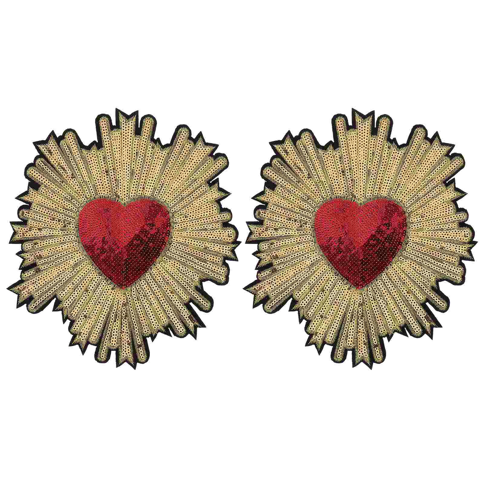 On Patch Heart Embroidered Sew Embroidery Decorative Applique Jean Repair Sewing Cloth Paste Badges Stick Clothing Shirt
On Patch Heart Embroidered Sew Embroidery Decorative Applique Jean Repair Sewing Cloth Paste Badges Stick Clothing Shirt