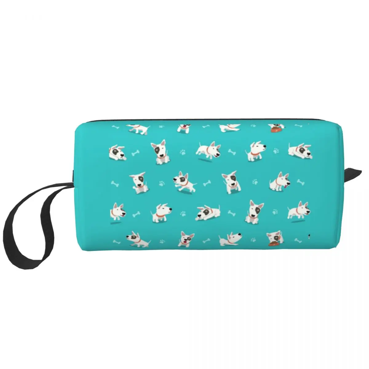 Cute Bull Terrier Puppy Makeup Bag for Women Travel Cosmetic Organizer Fashion Animal Dog Storage Toiletry Bags
Cute Bull Terrier Puppy Makeup Bag for Women Travel Cosmetic Organizer Fashion Animal Dog Storage Toiletry Bags