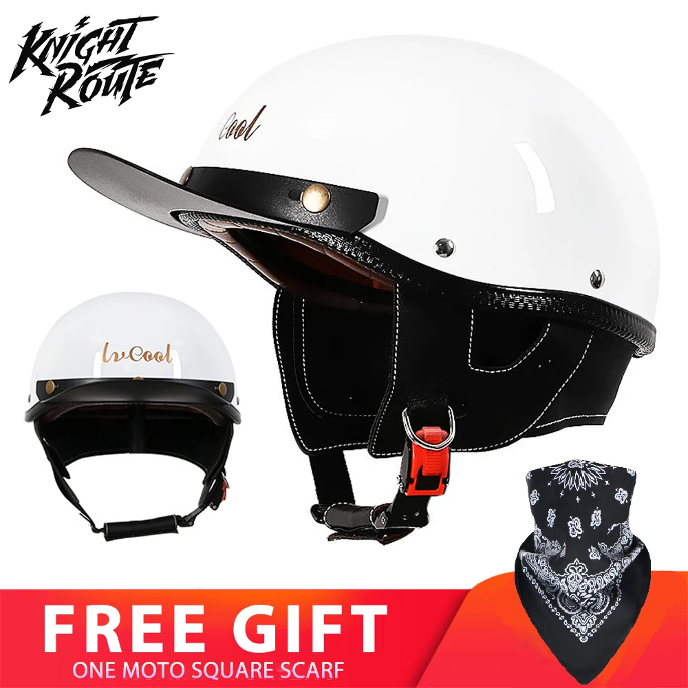 Мотоциклетный шлем в винтажном стиле для мужчин и женщин, мотоциклетный шлем с открытым лицом, в стиле ретро, для кафе, Racer Dot
Мотоциклетный шлем в винтажном стиле для мужчин и женщин, мотоциклетный шлем с открытым лицом, в стиле ретро, для кафе, Racer Dot